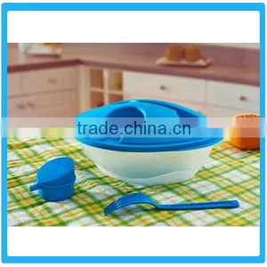 Multifunction High Quality Best Plastic Salad Bowl Set thumbnail-1