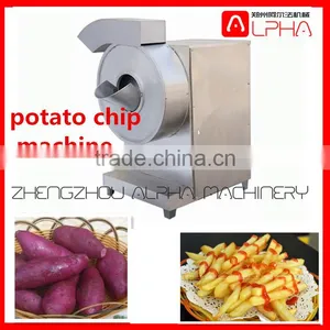 High Efficiency Electric Slip Potato Chips Cutting Machine/fresh Potato Chips Cutter Machine thumbnail-1