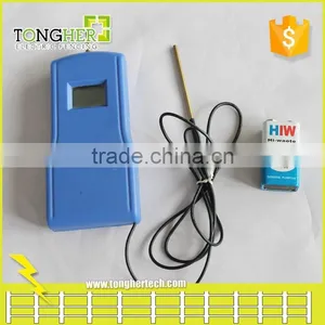 LCD Display Battery Power Electric Fence Voltmeter,electric Fence Tester for Voltage Detection thumbnail-1