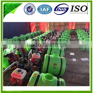 Shandong China 100L to 300L Agricultural Machine Trolley Gasoline Sprayer With Pressure Water Pipes thumbnail-2