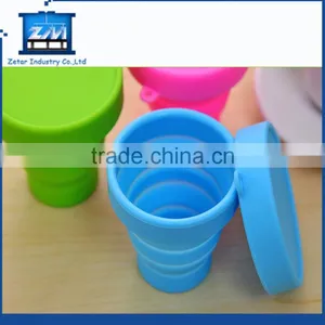 Plastic Injecton Molding for Silicone Travel Collapsible Cup thumbnail-2