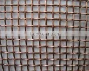 High Manganese Steel Crimped Wire Mesh Double Lock Crimped Weave Mesh Wire Mesh Crimped thumbnail-1
