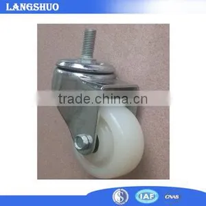China Best Price 4" White Nylon Caster Iron Wheel/Wheels/Casters thumbnail-1
