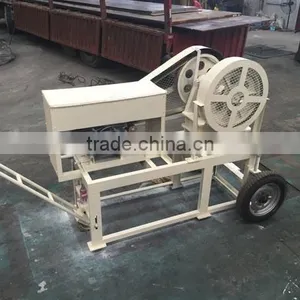 High Quality Diesel Engine Small Jaw Crusher Mobile Stone Crusher Machine for Sale thumbnail-6