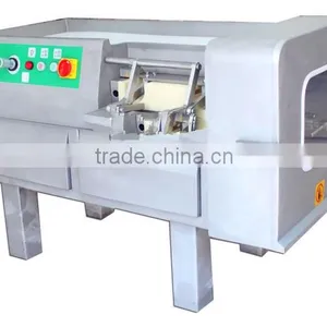 OULENO Meat Cuber Commercial Automatic Dicing Machine Meat Dicing Machine Dicing Machine for Frozen Meat Special Sausage Casing thumbnail-2