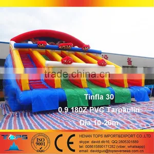 Inflatable Water Park Combo Tinfla 30 in PVC Tarpaulin Pool Iceberg Saturn thumbnail-4