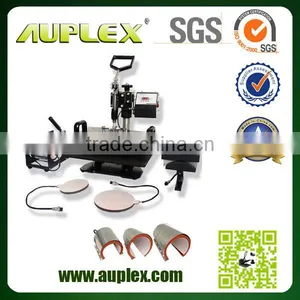 Flatbed Garment Printer Combo Heat Press Machine /t-shirt Printing Machine for Sale on thumbnail-2