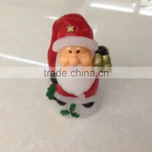 Christmas Led Candle Led Santa Candle Santa Claus Candles LED Christmas Flameless Candle thumbnail-2