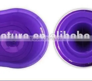 Bucket System And Complete Swivel Rotating Magic Mop 2 Mop Heads thumbnail-4