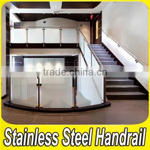 Stainless Steel Glass Stair Railing Cost thumbnail-2