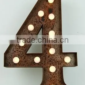 Waterproof Metal Shaped Lamps Decorative Advertising Backdrop Lamp thumbnail-4