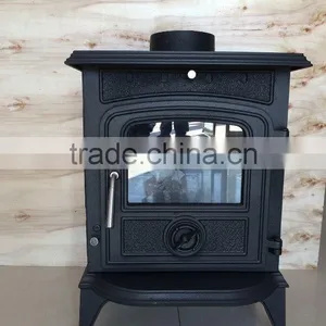 6-8KW High Quality Hot Sale CE Certificates Antique Cast Iron Wood Burning Pellet Stove HS-X12 thumbnail-5