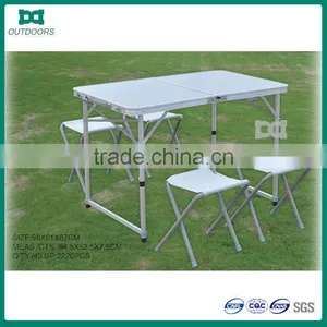 Aluminum Camping Folding Table Table and Chair thumbnail-1
