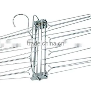HIGH QUALITY Stainless Steel Clothes Hangers,multifunctional Hangers,dry Hangers YZ2118CS thumbnail-1