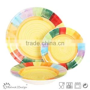 Ceramic Painting/ Colorful Dinner Set thumbnail-1