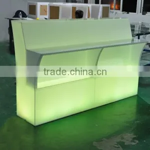 Modern Unique Waterproof Plastic Led Lighted Bar Counter With Rechargeable Battery and Remote Control thumbnail-1