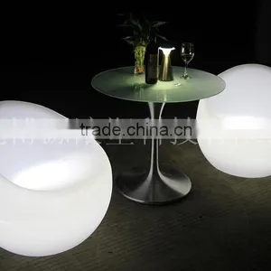Illuminated Leisure Led Furniture With Color Changing Led Chair Coffee Sofa thumbnail-5