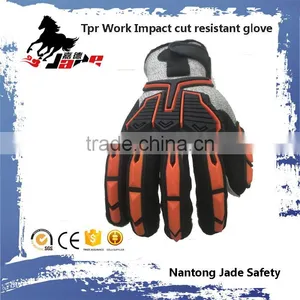 TPR Gloves, Nitrile Sandy Finish Gloves,Impact Resistant TPR Glove thumbnail-1