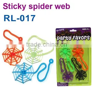 Novelty Soft Sticky Spider Wed Toy for Kids thumbnail-1