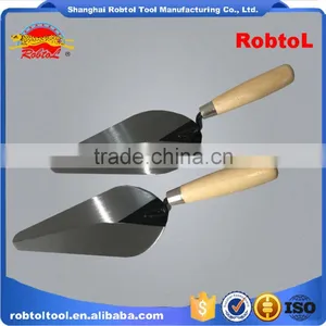 4" Bricklaying Trowel Taping Knife Plastering Trowel Scraper Putty Drywall Tool Steel Blade thumbnail-1