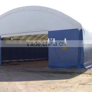 Fabric Building Structure , Metal Frame Membrane Buildings, Agricultural Storage Warehouse Tent , Aircraft Hangar thumbnail-1