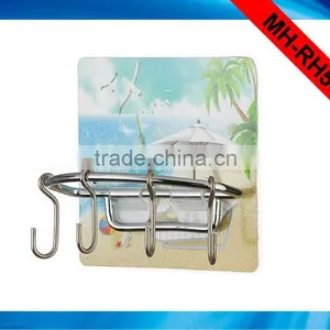 Removable Magic Vinyl Wall Window Tape Stickers Steel Wire Hook thumbnail-1