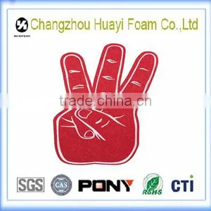 Cheap Custmoized Eva Foam Cheering Hand thumbnail-1
