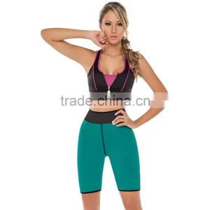 Sexy Neoprene Wetsuit Tights Women Ultra Slim Body Shaper Gym Pants thumbnail-2