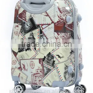 PC Printed Travel Trolley Luggage Set Suitcase Set thumbnail-2