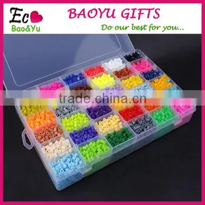 2016 Hot Selling 5mm DIY Eco-friendly Cartoon Perler Beads Educational Hama Perler Beads Wholesale thumbnail-1