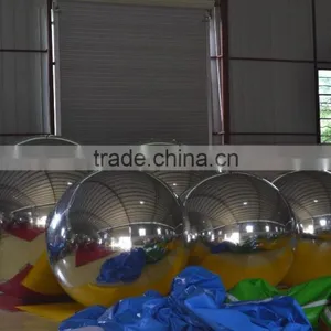 New Finished Inflatable Mirror Ball Decorative Silver Ball for Factory Price thumbnail-4