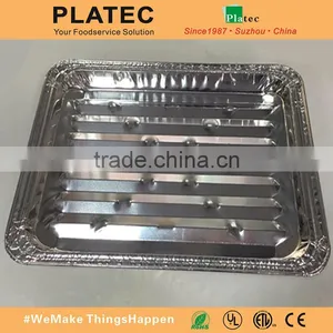 China Made Aluminum Disposable BBQ Tray,BBQ Serving Tray. thumbnail-3