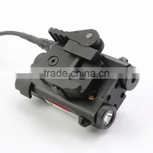 ES-FX103-LR Tactical Compact Square Combo of Red Laser Sight With Led Flashlight thumbnail-4