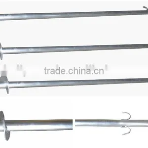 Greenhouse Steel Stake in Horn Shape thumbnail-1