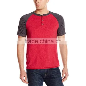 Cotton Polyester Casual Loose Fit Simple Design Short Raglan Sleeve Baseball T-Shirt Manufacturers In Guangzhou thumbnail-1