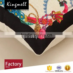 Customized 2017 Cotton Linen Cushions for Sofas Hot Cushions thumbnail-2