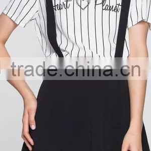 Fashion Style Suspender Skirt Black Mini Skirt Ladies Short Skirt Designs thumbnail-1