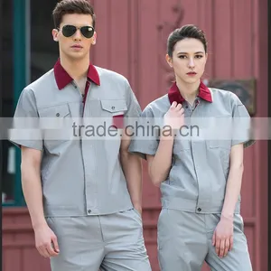 Summer Short Sleeve Worker Sets Uniform Labor Insurance Clothing thumbnail-2