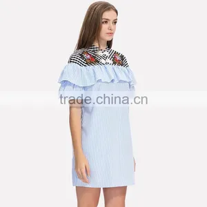 Cutwork Machine Embroidery Dress Designs for Women thumbnail-4
