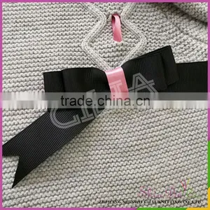 Wholesales Fashionable Korean Style 100% Cotton Kids Sweater With Bow thumbnail-4
