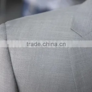 Wedding Dress Blazer for Men T/r Two Button White Slim Fit Jacket thumbnail-5