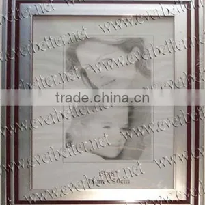 2015 New Photo Frame Plastic Silver Hand Finished Picture Frames thumbnail-1