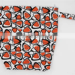 Printed Cloth Diaper Bag Custom Wet Bag Factory Reusable Wet Bag thumbnail-2
