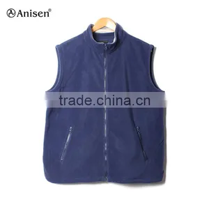 Wholesale Products Custom Plain Gym Windbreaker Vests thumbnail-1