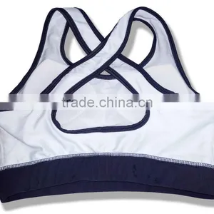 Ladies Fitness Sports Bra Made of Lycra thumbnail-2