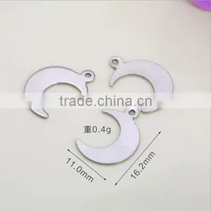 Wholesale High End Stainless Steel Heart Shape Charms Diy Steel Heart Shape Connector Charms for Bracelets thumbnail-4