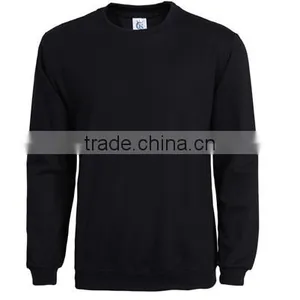 High Quality 100% Cotton Solid Crewneck Sweatshirt Blank Sweatshirt Wholesale Made in Jiangxi thumbnail-3
