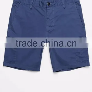 Solid Button Zip-fly Closure Custom Board Shorts thumbnail-1