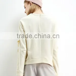 Female Money Sets Milk Yellow Round Collar Fleece thumbnail-6