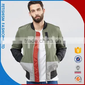 Professional Manufacturer OEM Plain Baseball Jacket thumbnail-1